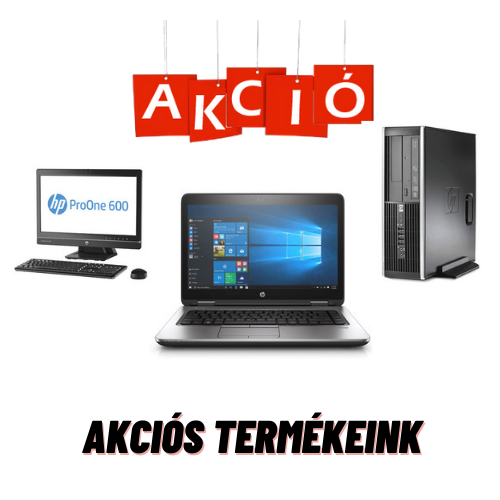 Akciós használt számítógépek-laptopok